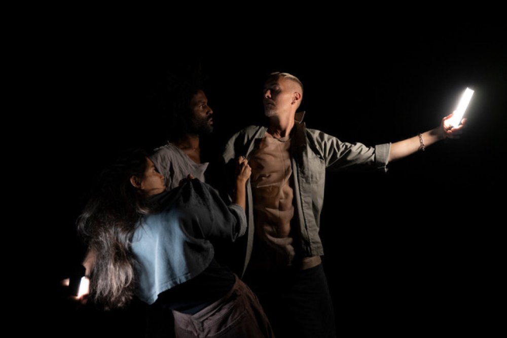 Ixchel Mendoza Hern&aacute;ndez, Emeka Ene und Sebastian Elias Kurth | © Dieter Hartwig